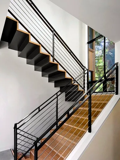 +15 mẫu thiết kế cầu thang đẹp được làm từ gỗ, sắt, kính, inox